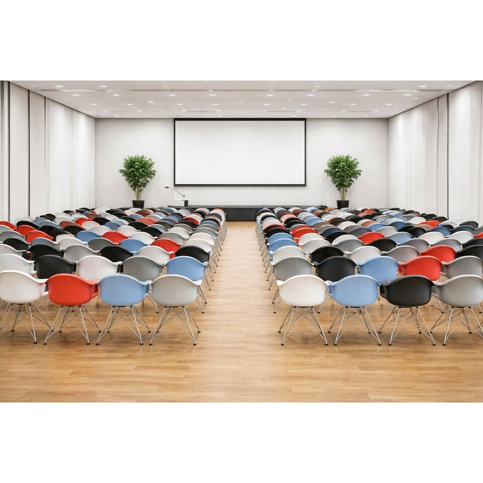 White Eames Style Eiffel Chair Hire | Expo Hire