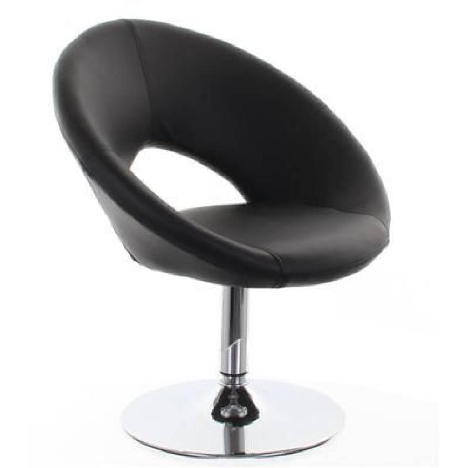 Rent Black New Moon Swivel Chair