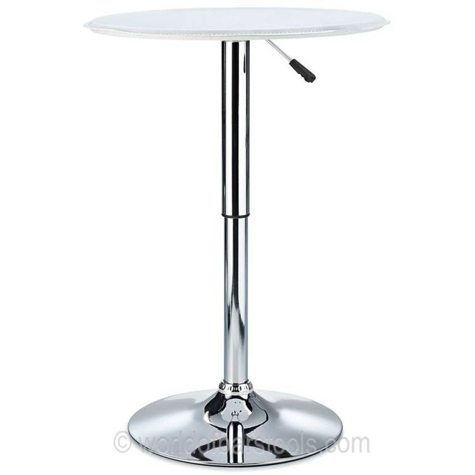 Poseur Table Hire - Bonetti White