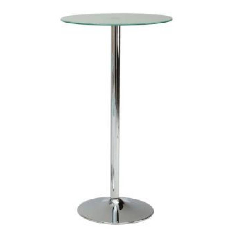 Rent Our Circle Glass Tables • £22 / 3 Days • Expo Hire