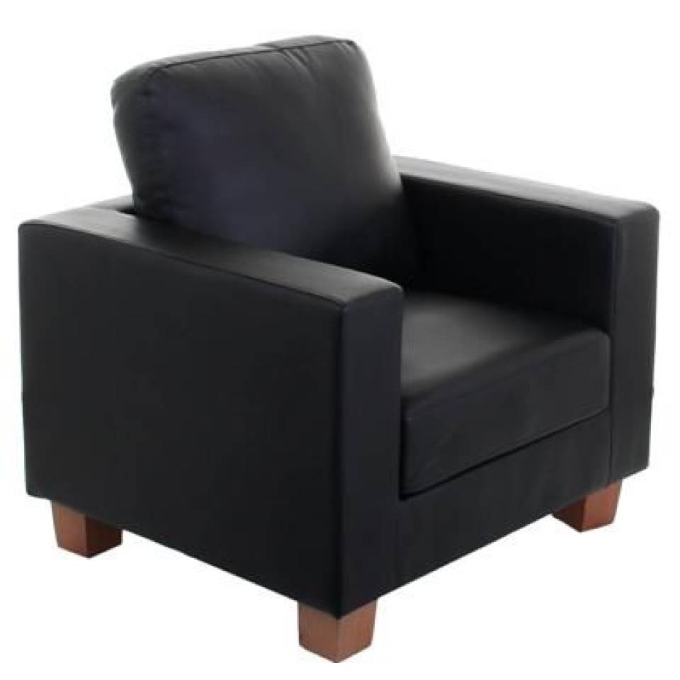 One Seater Sofa - Black