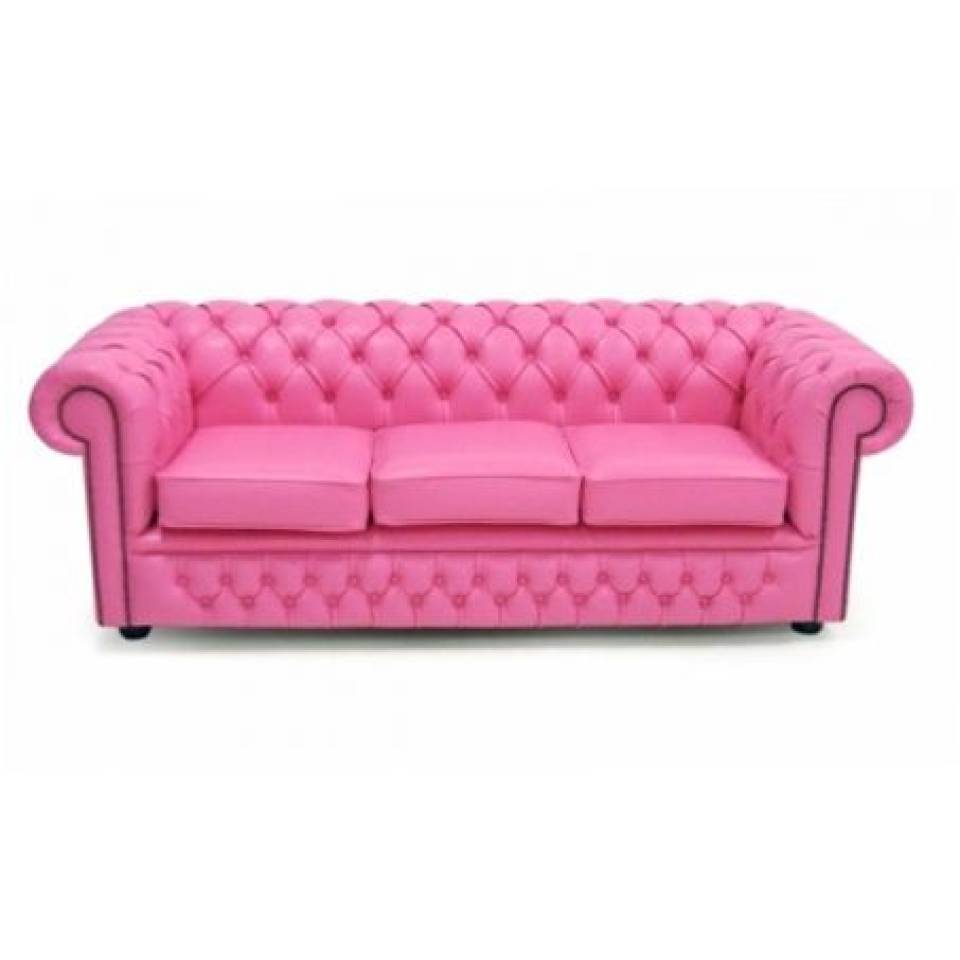 Hot Pink Chesterfield Settee Hire