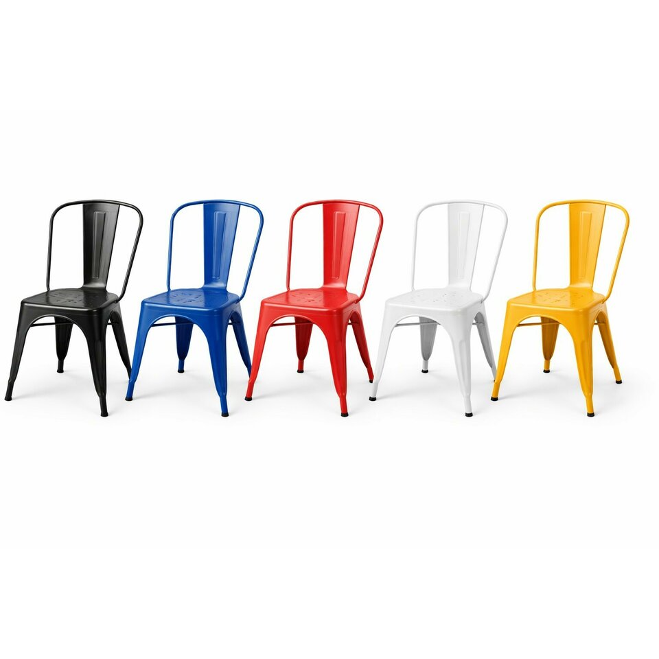 Tolix Cafe Chair Hire | Red Steel Seating
