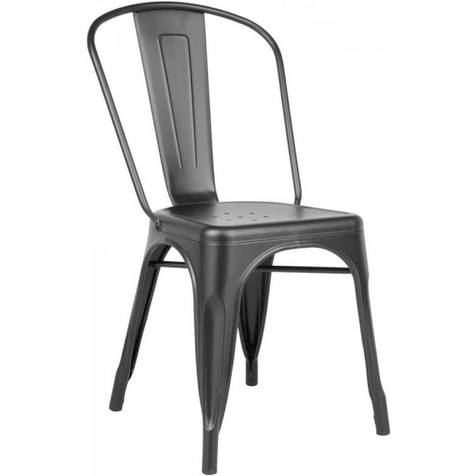 Tolix Cafe Chairs Hire - Gunmetal