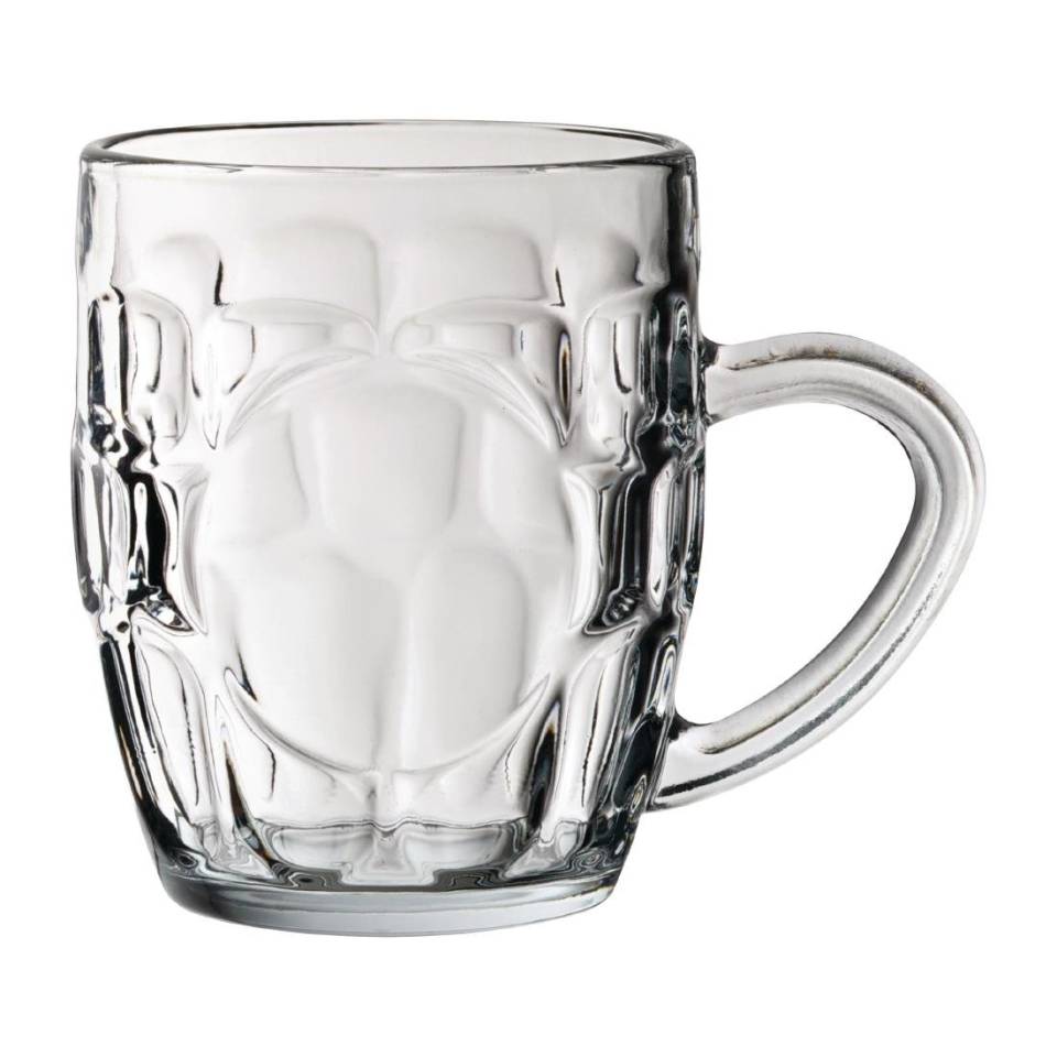Half Pint Dimpled Beer Glass Hire