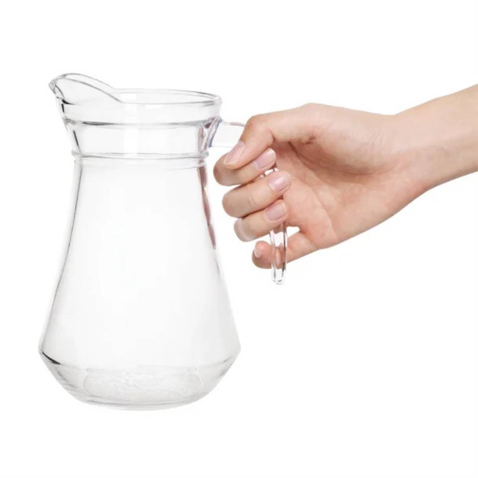 Glass Table Jug Hire 1.3L