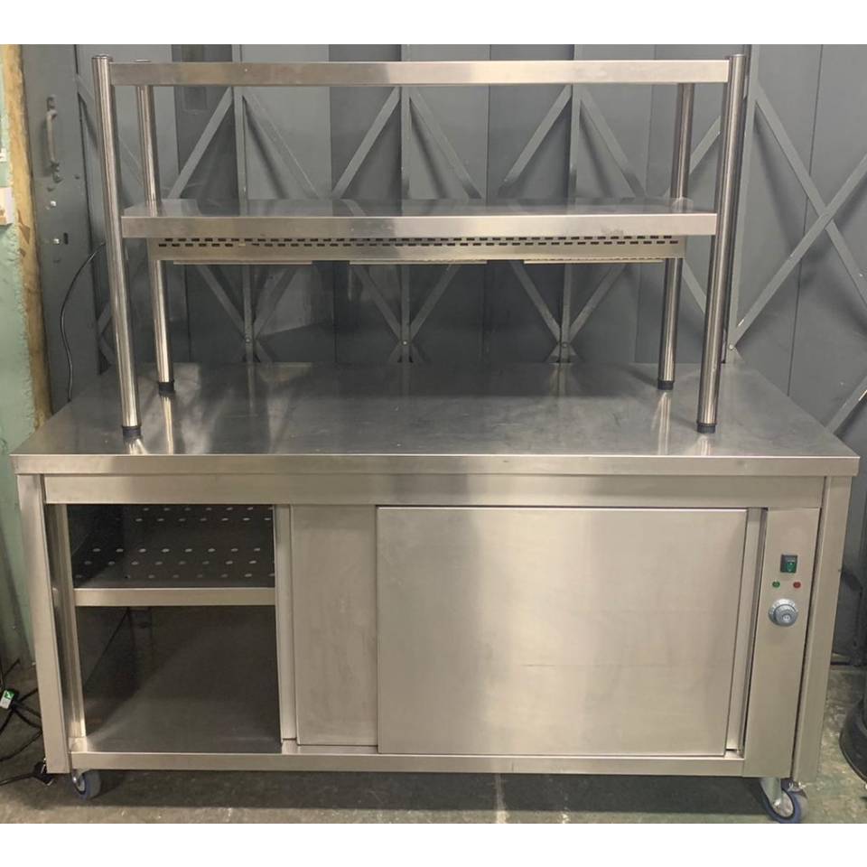Plain Top Hot Cupboard with Heated Gantry Hire