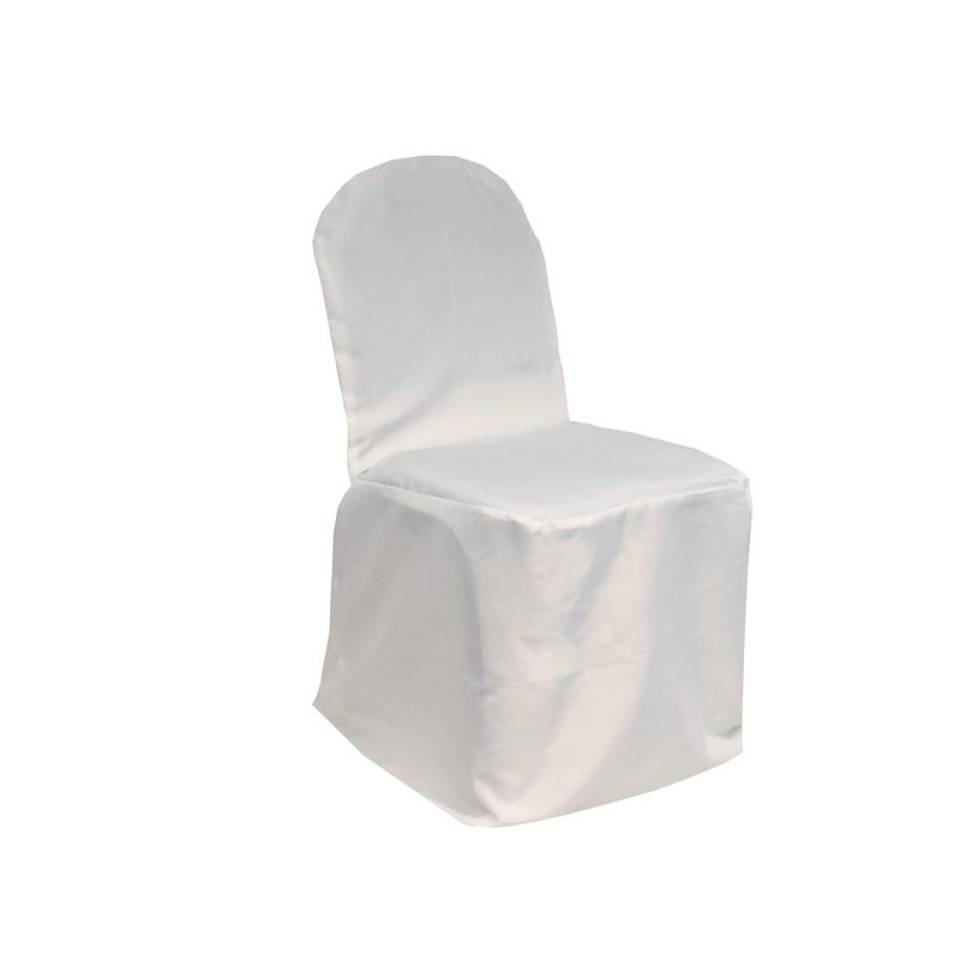 White Banqueting Chair Cover Hire