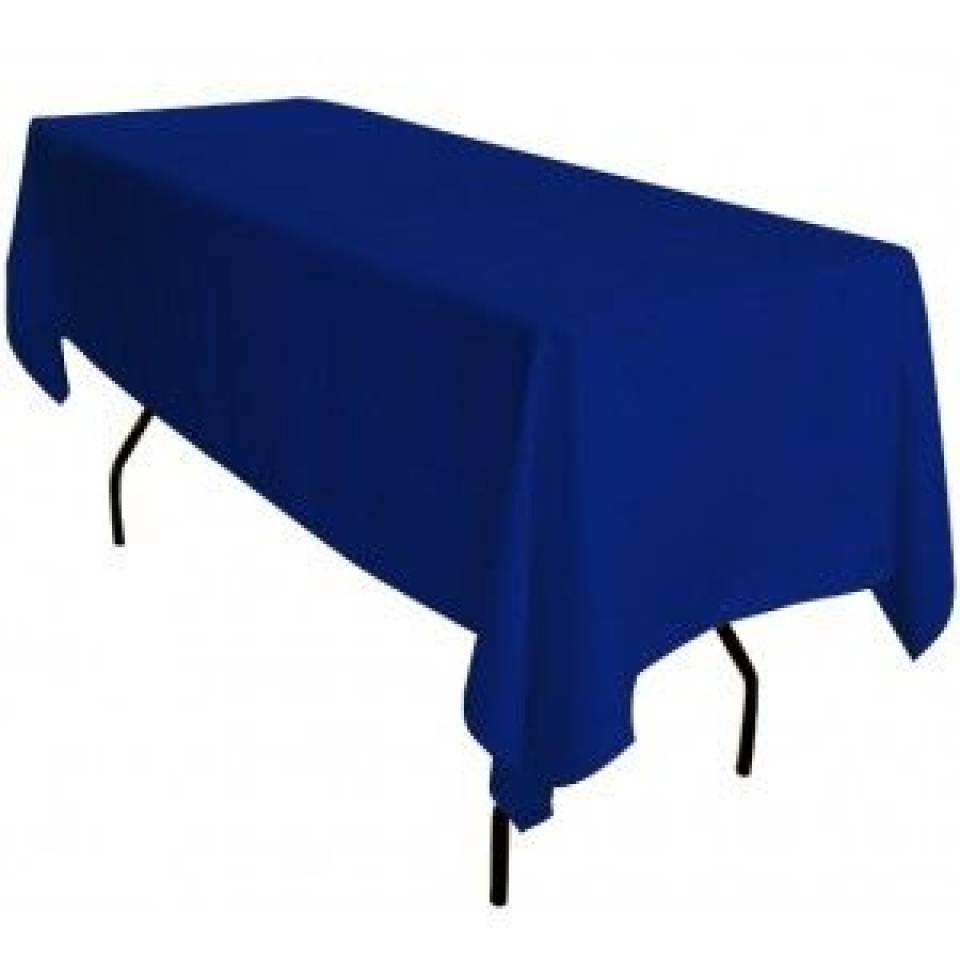 Royal Blue Tablecloth Hire - 90 x 132"