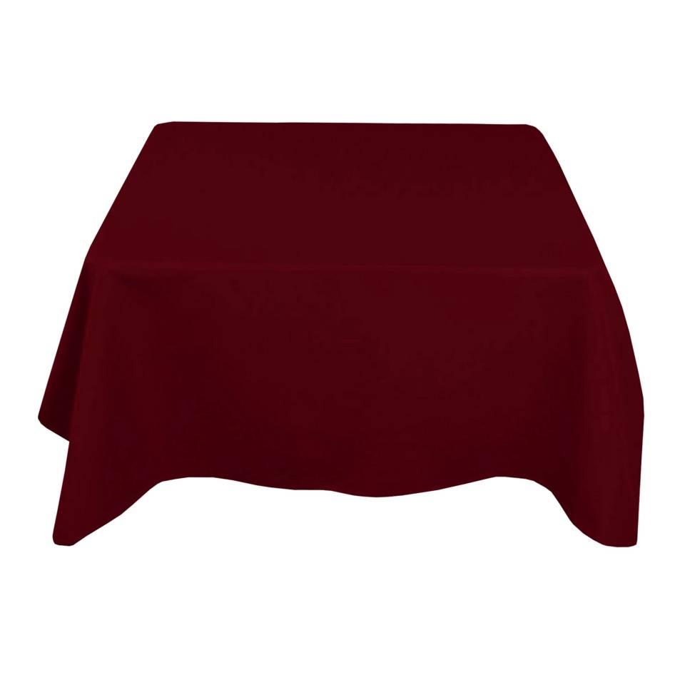 Burgundy Square Tablecloth Hire - 54"