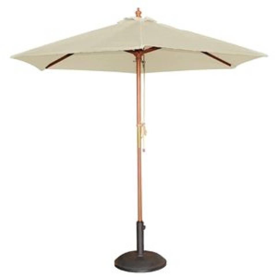 Hire Parasol or Patio Umbrella - Cream